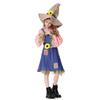 Halloween Parent-Child Dress Plaid Girl Strap Skirt Wizard of Oz Scarecrow Performance Dress