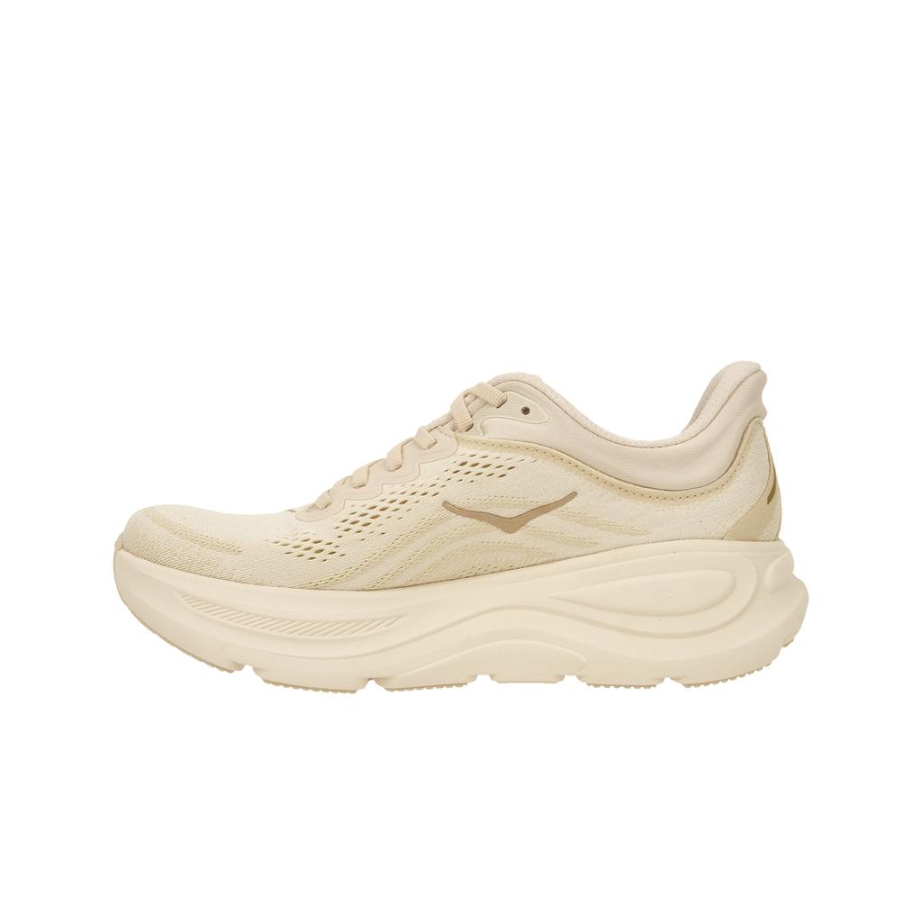 HOKA Bondi 9 Wide Vanilla Birch Женские Кроссовки Кремовые 1162014-VCH