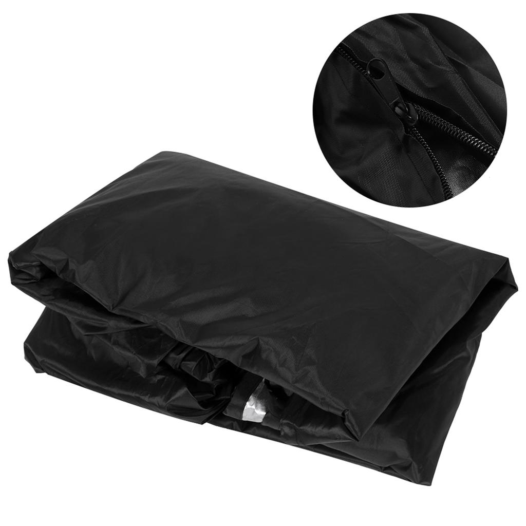 210D Black Cart Cover Waterproof Rainproof Dustproof Cover for Golf Cart Home Supplies