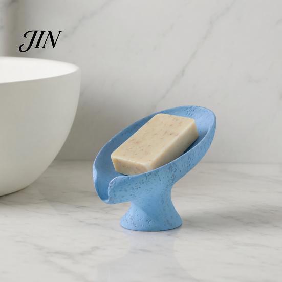 Элегантная мыльница с самосливом, 3D-печатный держатель, многофункциональный поддон-органайзер для раковины для душа, ванной комнаты, кухни, быстросохнущий