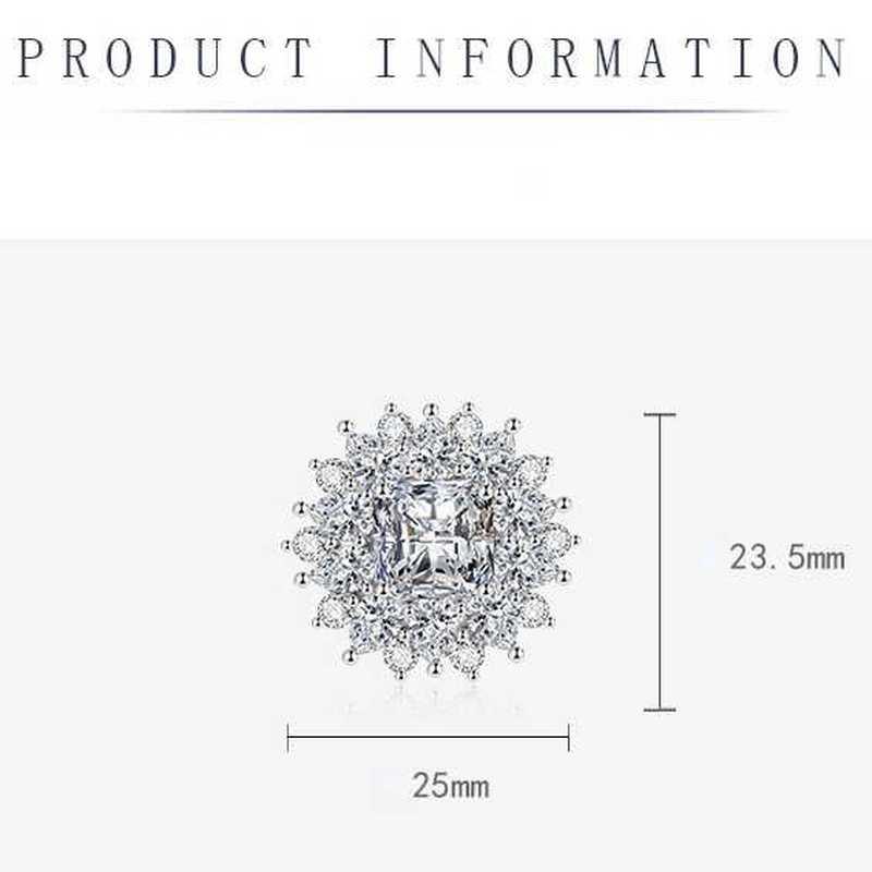 Sace Gems Классическое кольцо из медного сплава с цирконом, женские ювелирные изделия, свадебный подарок для вечеринки