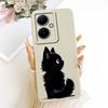 For vivo Y78+ 5G V2271A Case Cream Style Flower Cartoon Silicone Back Cover For Vivo Y78 Plus 5G Phone Cases Bumper