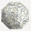 1PC Horse Floral Automatic Open/Close Umbrella with Windproof, 8-Rib Sturdy Canopy, Durable Ribs, Fashionable Design1380A