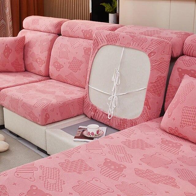 Новый жаккардовый чехол для дивана, сиденья, защита для мебели, чехлы для диванов, домашние животные, детские моющиеся чехлы на стулья, съемный чехол