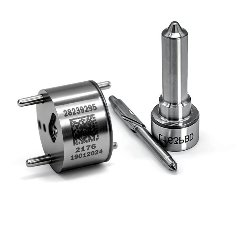 28239295+L163PBD Common Rail Nozzle And Control Valve Combination Kit Suitable For Delphi Injector EKBR03301D Model LD1042