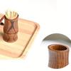 7.5*4cm Wood Toothpick Storage Box Home Kitchen Decoration Accessories Cylinder Tooth Pick Holder Container