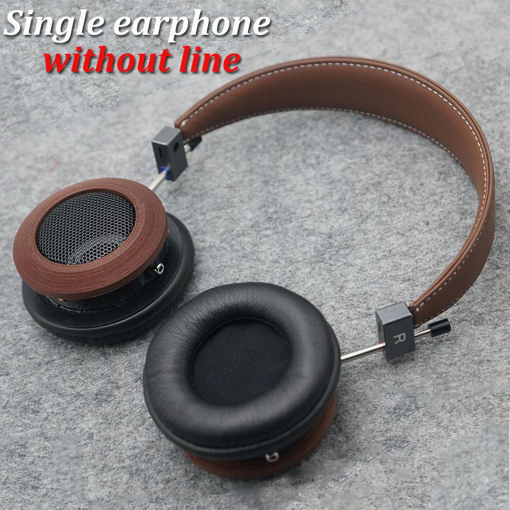 HIFI Ретро Наушники Открытого Типа Версия MMCX Проводные Накладные Гарнитуры 3D Печатные Деревянные Мониторные Наушники Высококачественный Музыкальный Наушник