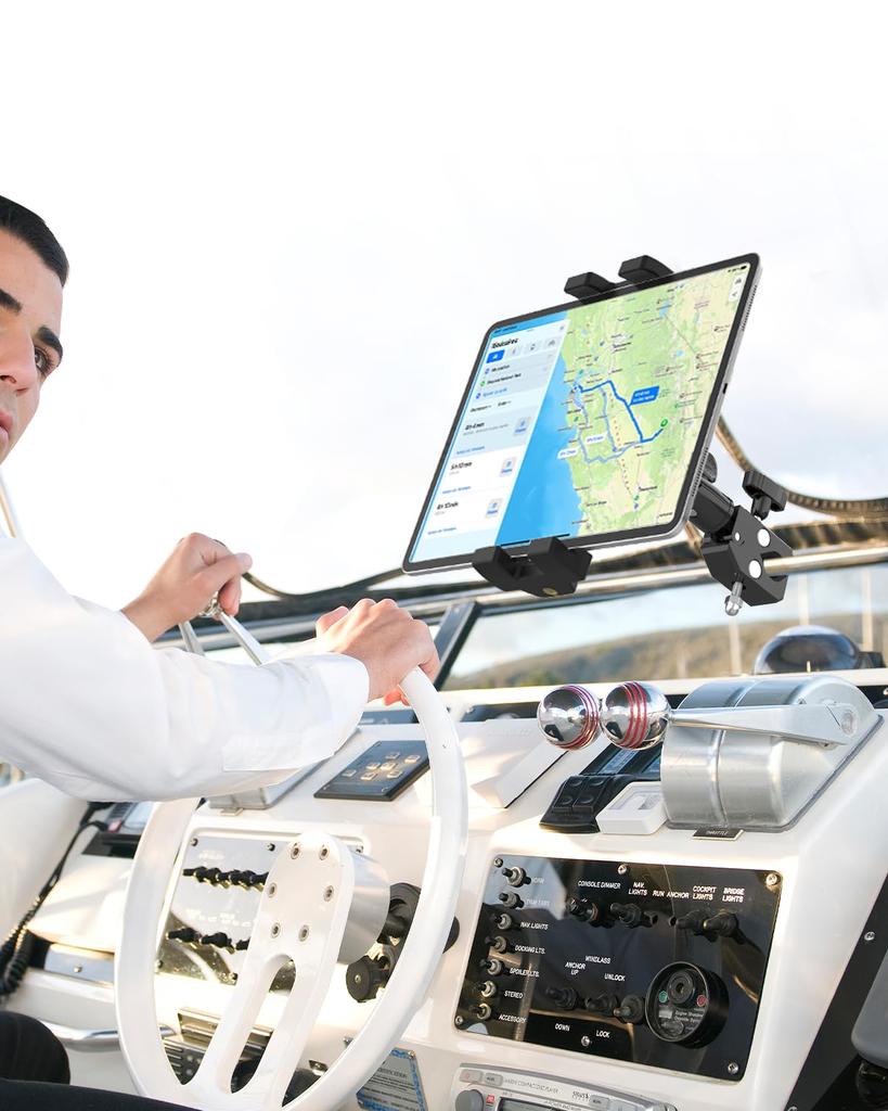 EXSHOW 2025 Усиленный металлический держатель для планшета для смартфона Простая японская инструкция по эксплуатации Широко совместим с iPad Pro Air Android Hero и Osmo