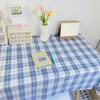 Скатерть в клетку, скатерть, коврик для стола, пылезащитная скатерть для обеденного стола, защитная ткань для мебели, коврик для пикника, коврик для туалетного столика
