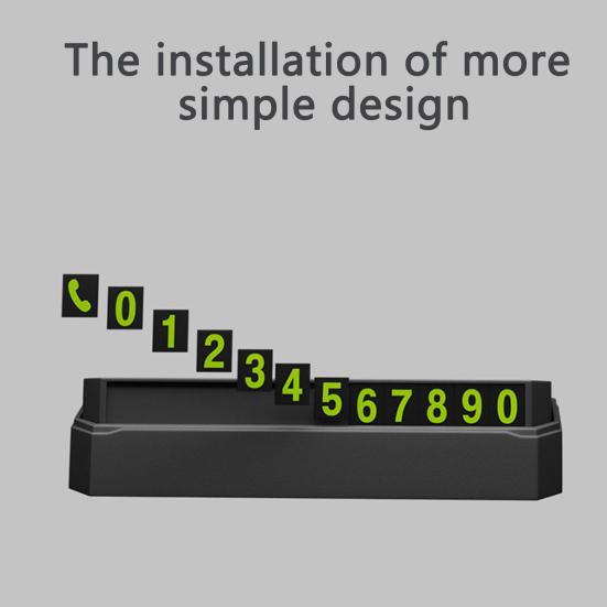 Полезный компактный размер, постоянный контакт, многоцелевой пресс, карта временной парковки, автомобильные принадлежности, карта с номером телефона