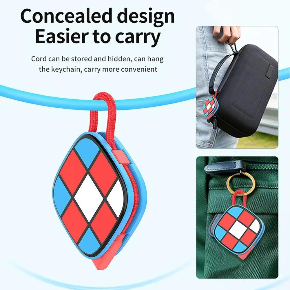 Док-станция 2-го типа Type-C 3-в-1 Для Switch 2 4K 60 Гц USB 3.0 5 Гбит/с PD-100 Вт