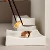Solid Color Ceramic Sushi Plate Restaurant Dessert Plate Sashimi Plates Cake Plates Molecular Cuisine Specialty Tableware