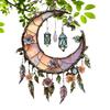 Ловцы солнца для улицы, форма луны, акриловое украшение, ловец солнца на окно, украшение для сада, дома, комнаты, улицы, Рождества, женщин, взрослых