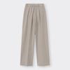 GU by Uniqlo Tuck Wide Pants+ec  Length 80.0cm 