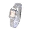 Casio Casio Casio Стандартные женские наручные часы из нержавеющей стали, металл, серебро, розовое золото LTP-V007D-4E [Товар]
