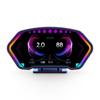 Автомобильный OBD2 GPS Head-Up Display Автоэлектроника HUD Display Автомобильный Температурный Сигнализатор Топлива Спидометр Измеритель Уклона Аксессуары Для Всех Автомобилей