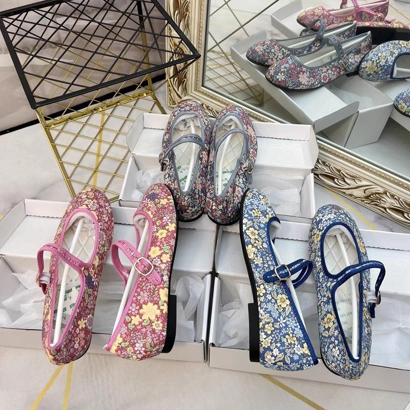 Модные балетки для женщин Новые весенне-осенние туфли Мэри Джейн с цветком Балетки для женщин Легкая удобная женская обувь