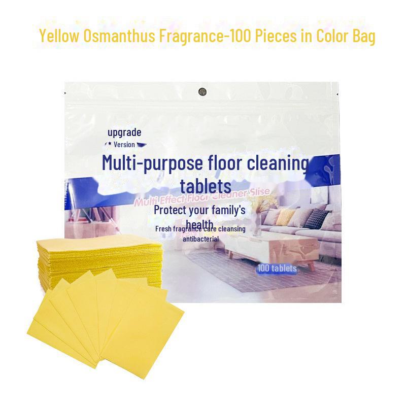 Fragrant Multi-Effect Floor Cleaning Tablets: Strong Decontamination & Brightening for Tile Floors
