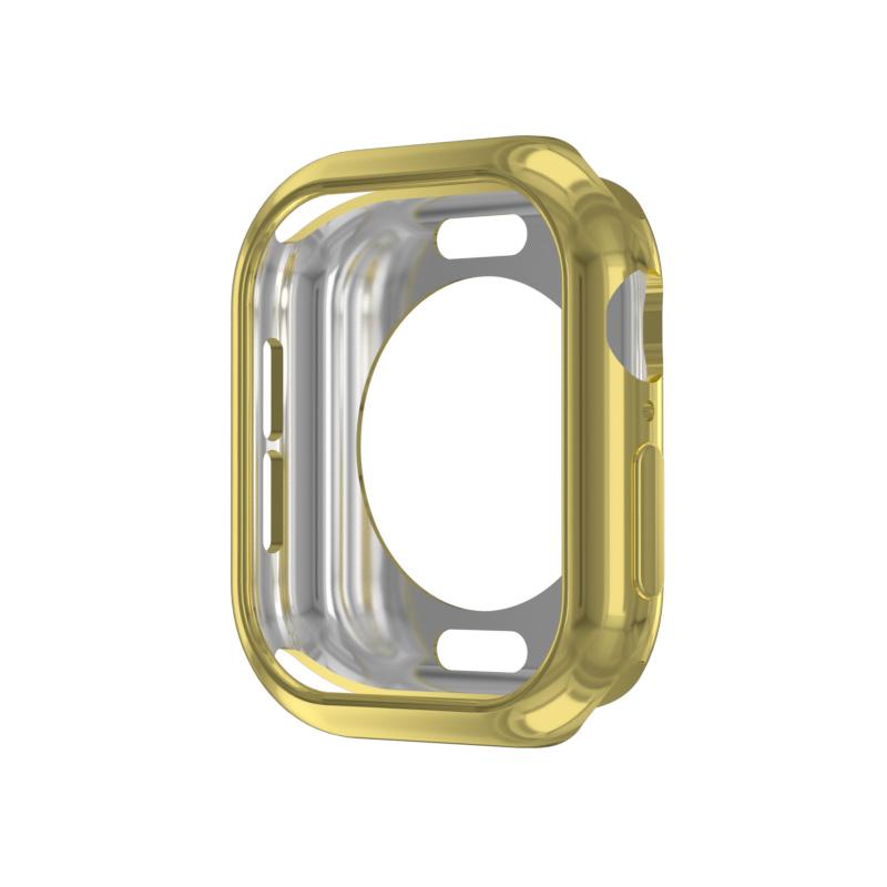 Защитная крышка для экрана для Apple Watch серия 10 42 мм 46 мм ТПУ бампер бампер Чехол-защита экрана iWatch 10 42/46 Аксессуары