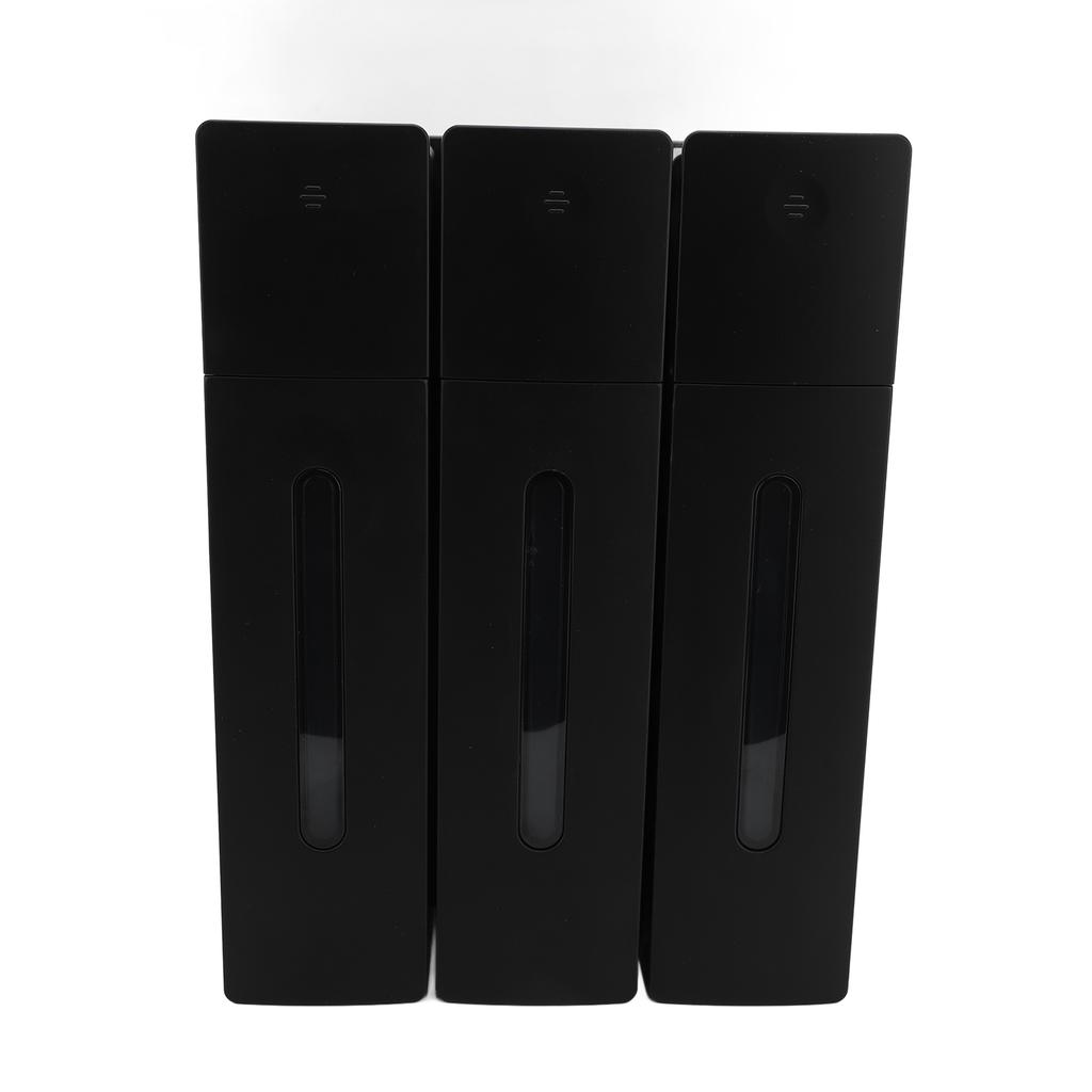 Press Liquid Soap Dispenser 400ML 3 Chamber Wall Mounted Bathroom Shower Hair Wash Liquid Bottle