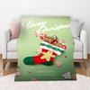 Фланелевое одеяло с 3D рождественской тематикой «сделай сам», мягкое, легкое, теплое для гостиной, спальни, кровати, дивана, детей и взрослых, подарки