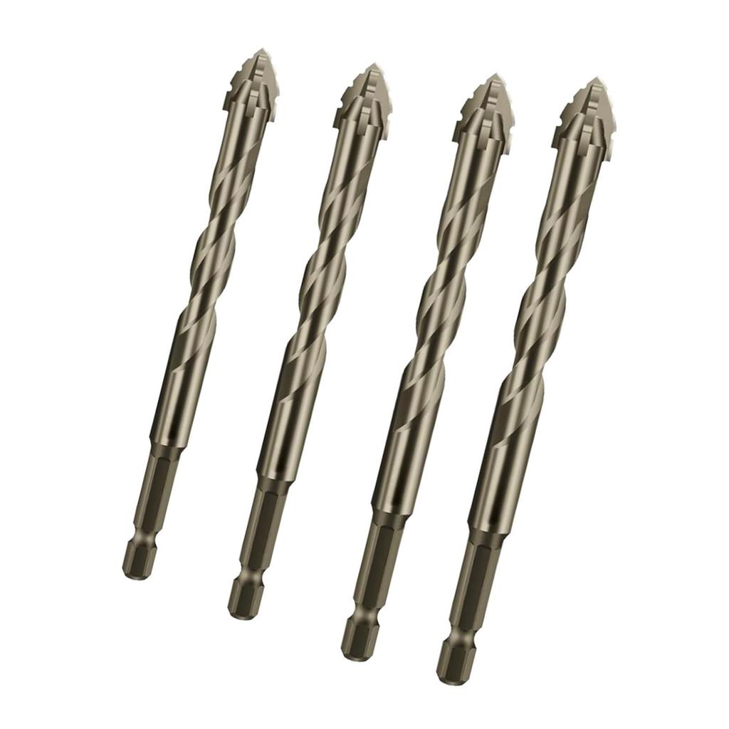 New Four Slot Serrated Eccentric Drill Bit, Efficient Drill Bit And Tap Kit, Titanium Coated Design Drill Bit, Multifunctional Drill Bit Kit