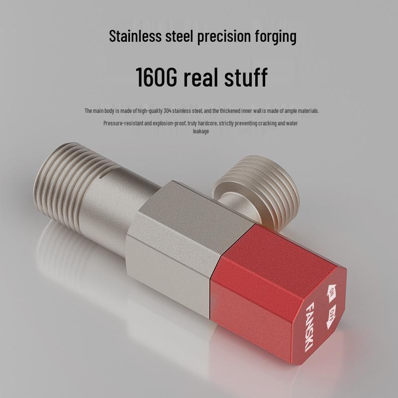 Высокопоточный погружной угловой шаровый кран из нержавеющей стали - Универсальный стоп-кран для горячей/холодной воды для лодок и домов