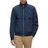 HUGO BOSS Jackets Men's Dark Blue Stand Collar Moderate Other 50482595-404