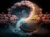 Diamond Painting New Collection 2024 Tai Chi Scenery Diy Full Square Round Drill Rhinestone Embroidery Yin Yang Sakura Tree Mosaic Cross Stitch Kits