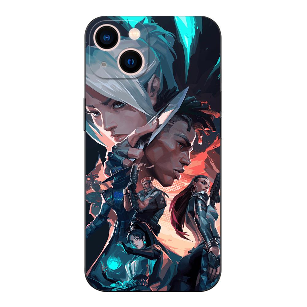 Black Tpu Case For OPPO A11S A15 A15S A16 A16S A16K A16E K3 K10 K9S ACE2 5G ValorantS GameS