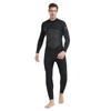 MORGENSKY Wetsuit for Men One Piece Chest Skin Full Suit for Diving Surfing Freediving Fishing Back Zip Jersey Lining Neoprene Material 1283 1.5mm