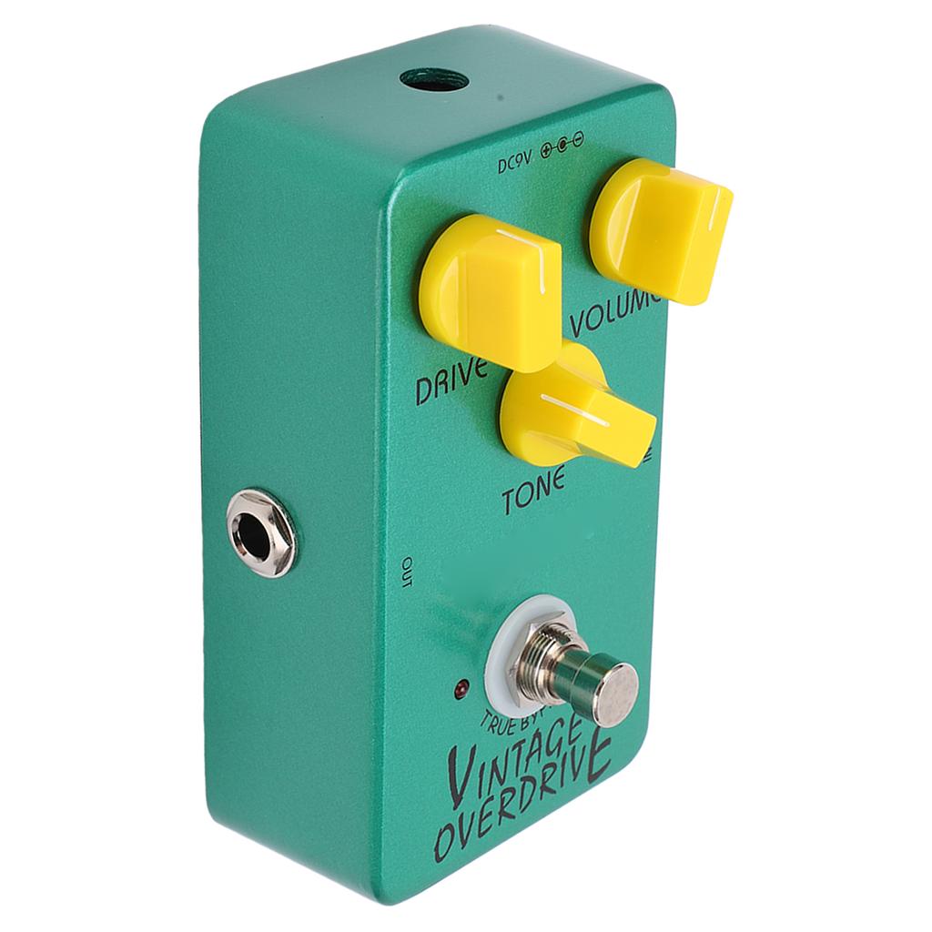 Vintage Overdrive Pedal Classic Effects True Bypass for Electric Guitar Accessories JF‑01