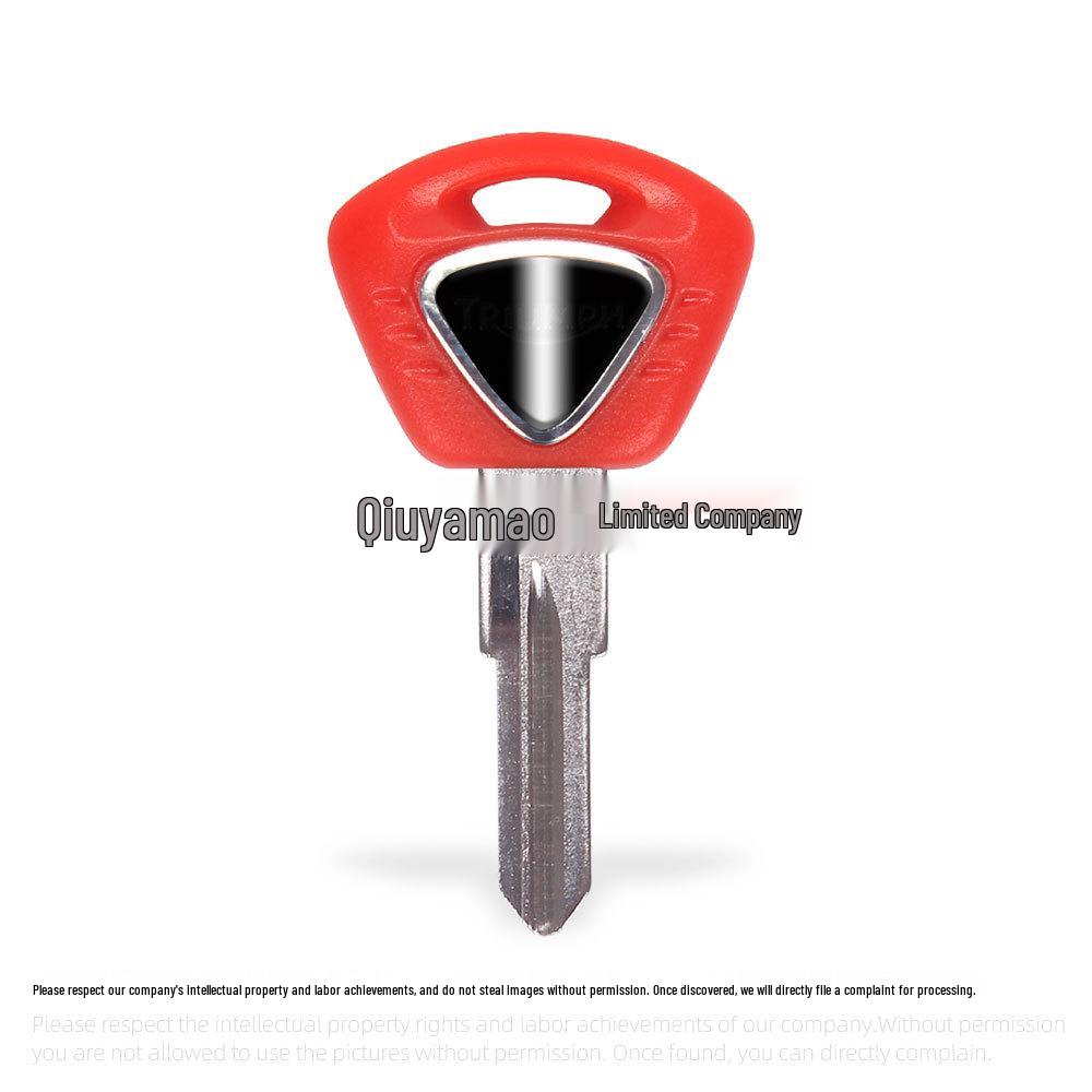 Triumph Key Blank for Frog Prince, Rocket, Tiger 800, 675, 1050, and T100 Models.