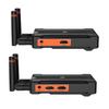 Eppfun Комплект беспроводной HDMI передачи на большое расстояние 200 м Импорт 1080P Низкая задержка Стабильная передача Видео и аудио синхронизированный вывод Зеркальная камера Использование на открытом воздухе Видео