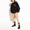 Balenciaga Толстовки Мужские Черные С Круглым Вырезом Умеренные Обычные 671125TLV60-1000