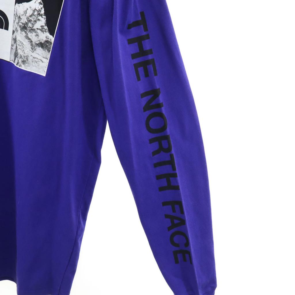 The North Face Футболка с длинным рукавом S Синий Рон Т Мужская Б/У