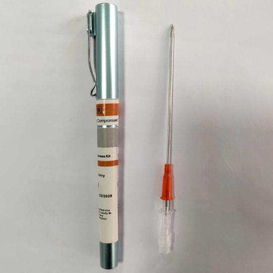 1/2 шт., игла для декомпрессии груди на открытом воздухе, игла для облегчения пневмоторакса, портативная игла для пирсинга, оборудование для оказания первой помощи