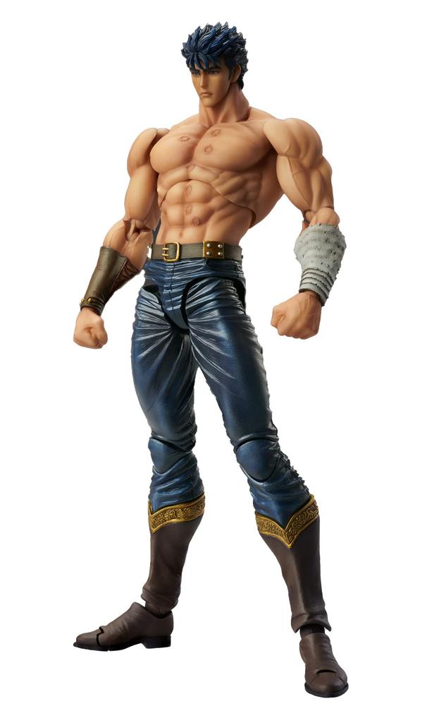 Medicos Entertainment Super Action Statue of the North Musou Tensei Approximately 180mm PVC ABS Nylon Painted Movable Figure "Fist Star" "Kenshiro