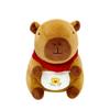 Plush Toy Capybara With French Fries Pp Cotton Stuffed Animal Gift Kids For
