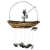 Wind Chime Iron Structure Compact Size Sweet Gift Hanging Bell Garden Decor Household Accessories Yard Decorations Wall Pendent