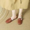 Fashion Women's  Slip-On Mules Comfortable Woman Shoes Slippers Women Mule Half Shoes for Ladies 2025 Spring Trend