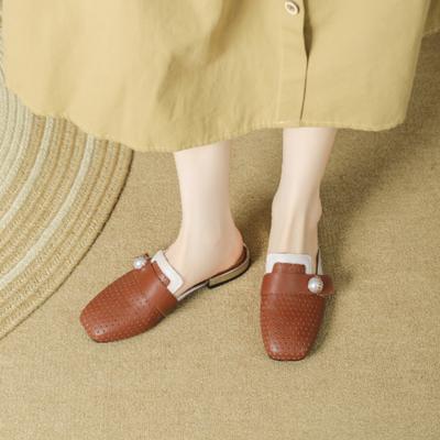 Модные женские мюли-слипоны, удобные женские туфли-тапочки, женские мюли, полуботинки для дам, весенний тренд 2025