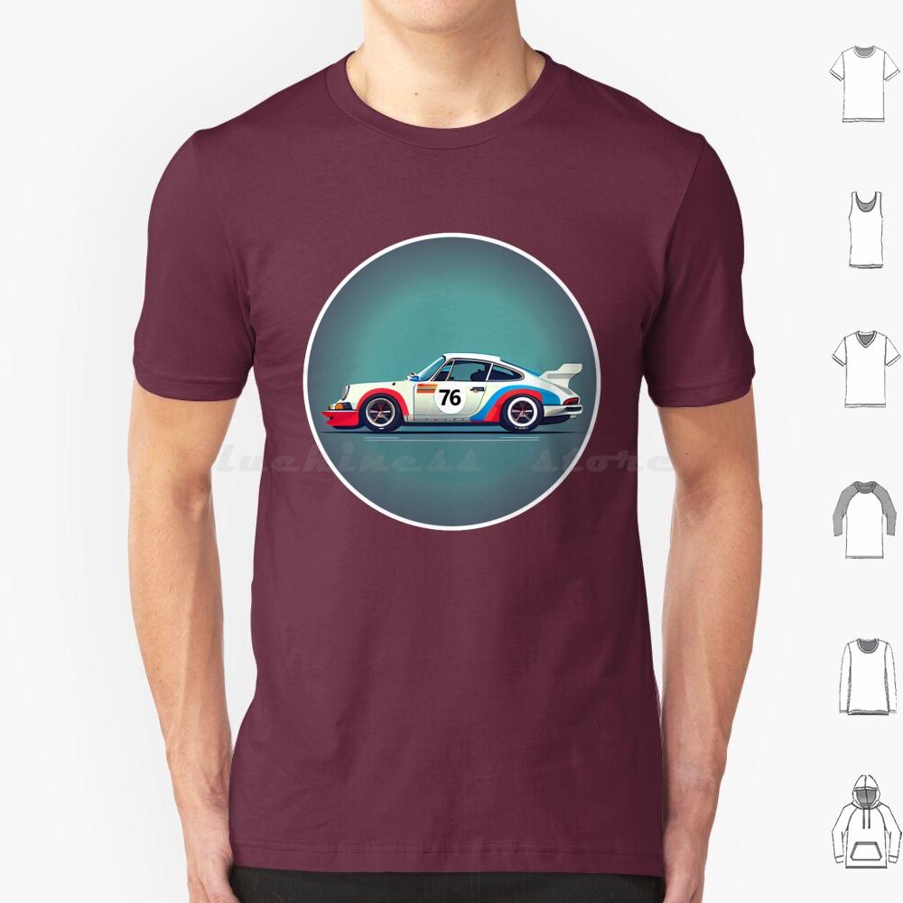 Classic Racing T Shirt Big Size 100 Cotton Car Cars Racing Race Automotive Classic Rwb Motorsport Germany