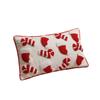 Santa's Hat Christmas Pillowcase Square Cushion Cover Soft Throw Pillowcover  Sofa/Bed