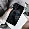 Cool Black Wolf Phone Case For iPhone 14 11 12 13 Mini Pro Max 8 7 6 6S Plus X SE 2020 XR XS Funda Case