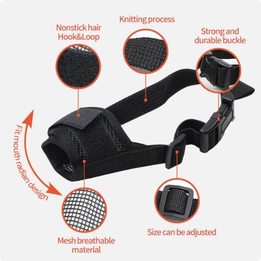 Антилай собака рот крышка укус жевать собака мундштук аксессуары для собак морда собаки щенок