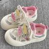 Fashion Korean-style 2025 Spring Women's Dopamine Bow Platform Sneakers - Chunky White Bread Shoes Cute & Versatile Thick-Sole Summer