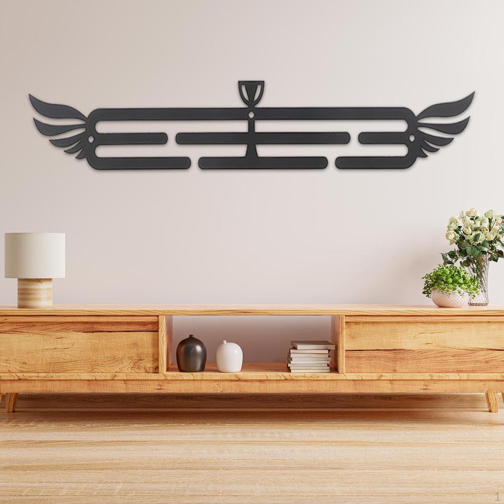 Medals Display Hanger Award Ribbon Organizer Metal Sturdy Holder Hanging Frame Rack for Golf