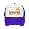 Unisex WoUnisex Hawk Tuah Sunset Orange Trucker Caps HipHop Mesh Baseball Caps Funny Dad Hat Sun Hats Adjustable Trucker Cap Spring