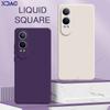Квадратный жидкий силиконовый чехол для телефона OnePlus Nord CE4 Lite 5G 360 мягкая защитная противоударная задняя крышка One Plus CE4Lite Fundas